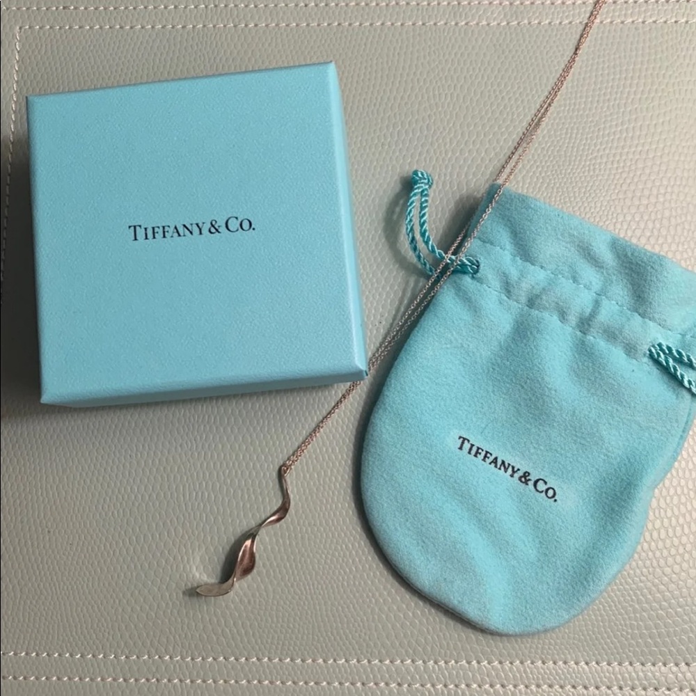 Tiffany & Co Orchid Necklace Authentic